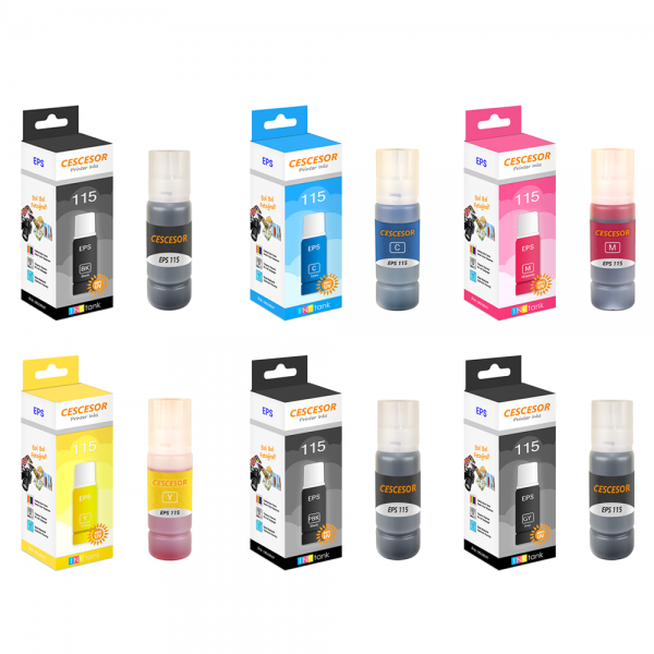 Epson 115 Muadil Mürekkep - 70 ml EPSON l8160- l8180