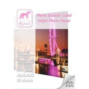 Fine-Art Mat A3 Çift Taraflı Fotoğraf Kağıdı - 220gsm - 50 Yaprak